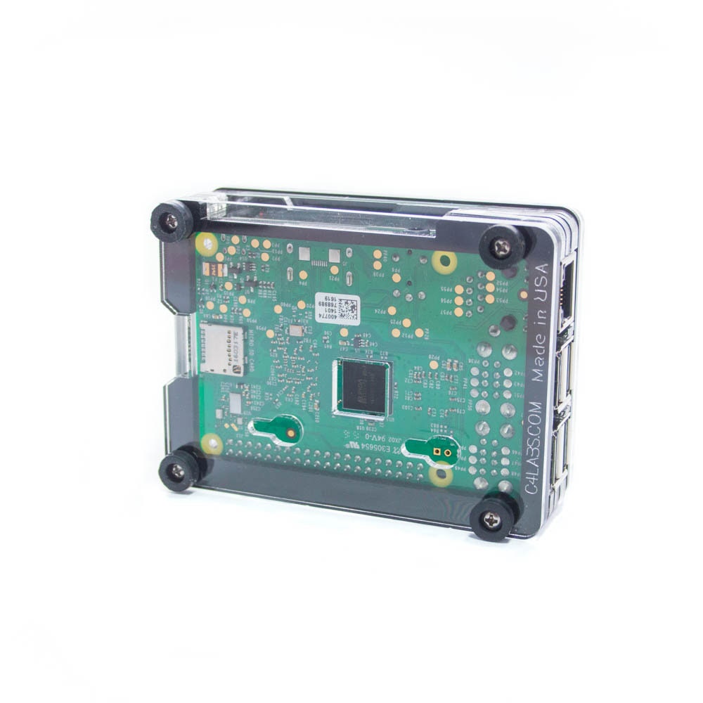 Zebra Drpi-1s Duplex Pi4 Screen Case – Raspberry Pi4 & Duplex