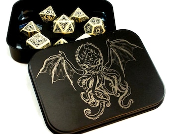 DICE CHAMBER  Etched Metal Dice Holder  ~ by C4Labs