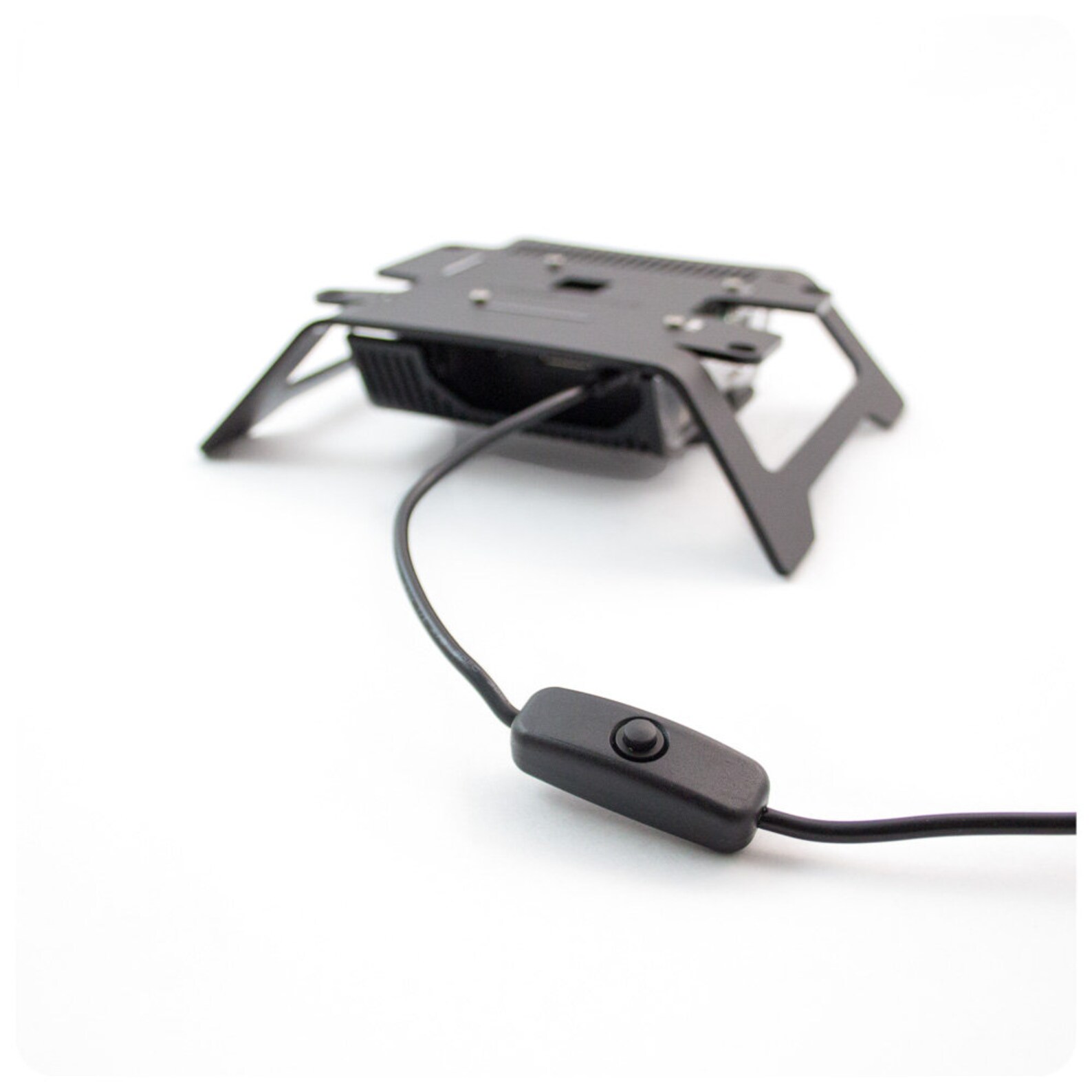 C4labs INVASION for Raspberry Pi 3B +, Pi 3B, Pi 2 and B+ Power Cord ...