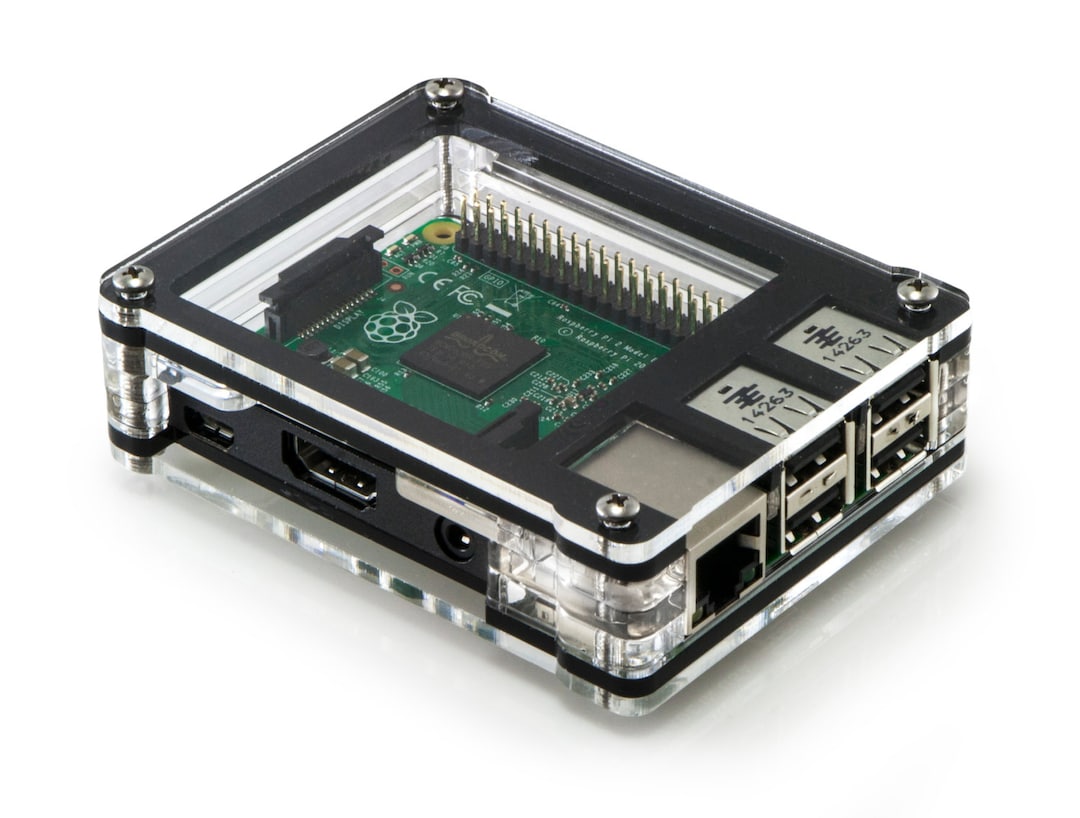 Zebra Rasberry Pi Zebra Bold - Case for Raspberry Pi 3B+, 3, 2 and B+ (black Ice) - Etsy