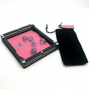 C4Labs Travel Pocket Tray - Portable Collapsible Dice Tray