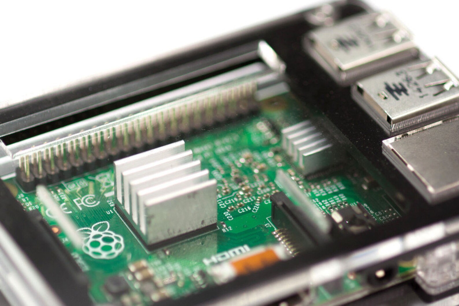 Zebra Rasberry Pi C4labs Zebra Classic Case for Raspberry Pi 3B+, 3, 2 and B+ With ...