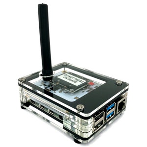 Obudowa Dual Band Kit pasuje do: Zumspot Dual band Rpi 1.0 i Raspberry Pi Zero z nagłówkiem lub 3B+ i 4B