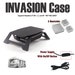 C4labs INVASION for Raspberry Pi 3B +, Pi 3B, Pi 2 and B+ Power Cord ...