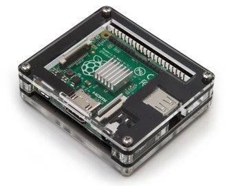 Zebra Case - Raspberry Pi A+ (Black Ice)