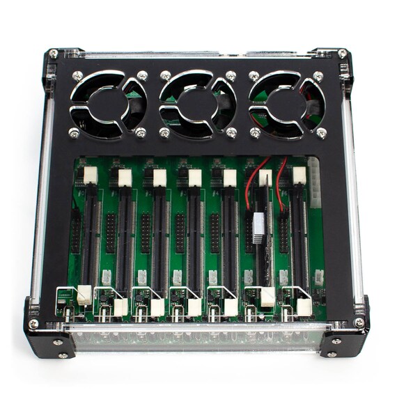 C4labs PINE64 Cluster Casepine64 CLUSTERBOARD: 7 Sopine Compute 
