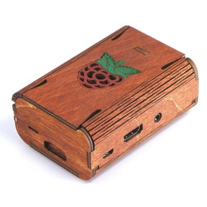 Raspberry Pi 3B+, 3 B+ FlexPi Case Red Raspberry