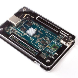Zebra Case for Pine 64 -  Black Ice Slim