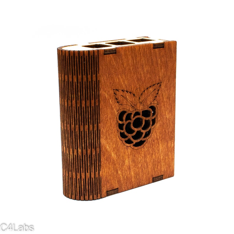 PiBerry Book Case for Raspberry Pi 3B, 3, Pi2 & B Gunstock Berry image 8