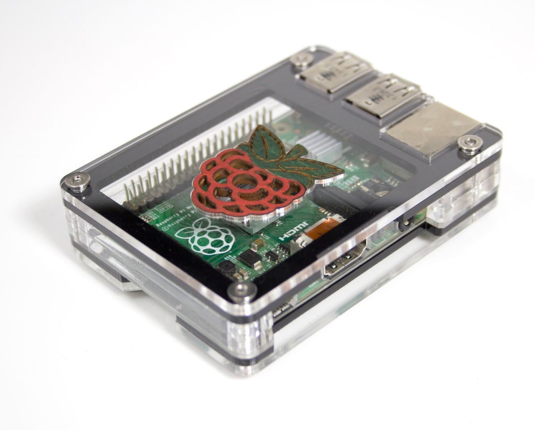 Zebra Rasberry Pi C4labs Zebra Case for Raspberry Pi 3B+, 3, Pi 2 and B+ With Power Cord ...