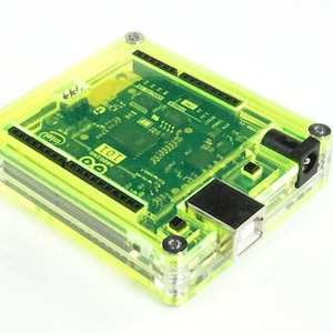 C4Labs Zebra Case for the Official Intel Arduino 101 - Laser Lime