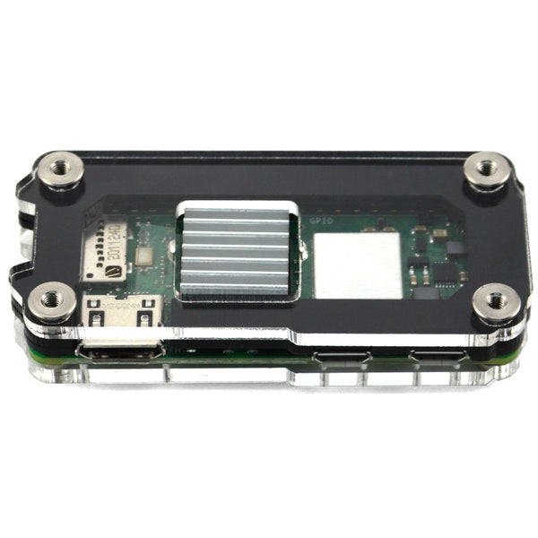 C4Labs Zebra Zero 2 Heatsink Case – Raspberry Pi Zero 2 - Color Options