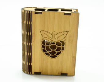 C4Labs Bamboo'k Case for Raspberry Pi 3B+, 3  B+ and 2B