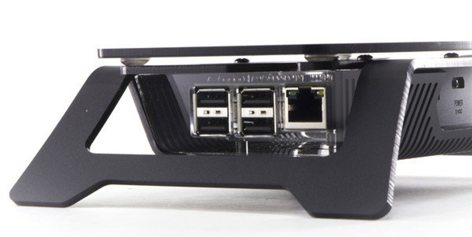 C4labs INVASION for Raspberry Pi 3B +, Pi 3B, Pi 2 and B+ Power Cord ...