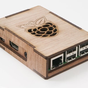 DecaPi Slider for Raspberry Pi  3B+, 3, B+ and 2B (Wood)