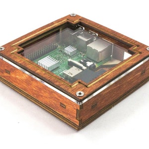 Pi Squared - für Raspberry Pi 3B+, 3, Pi2 und B+- Rahmen Design Top