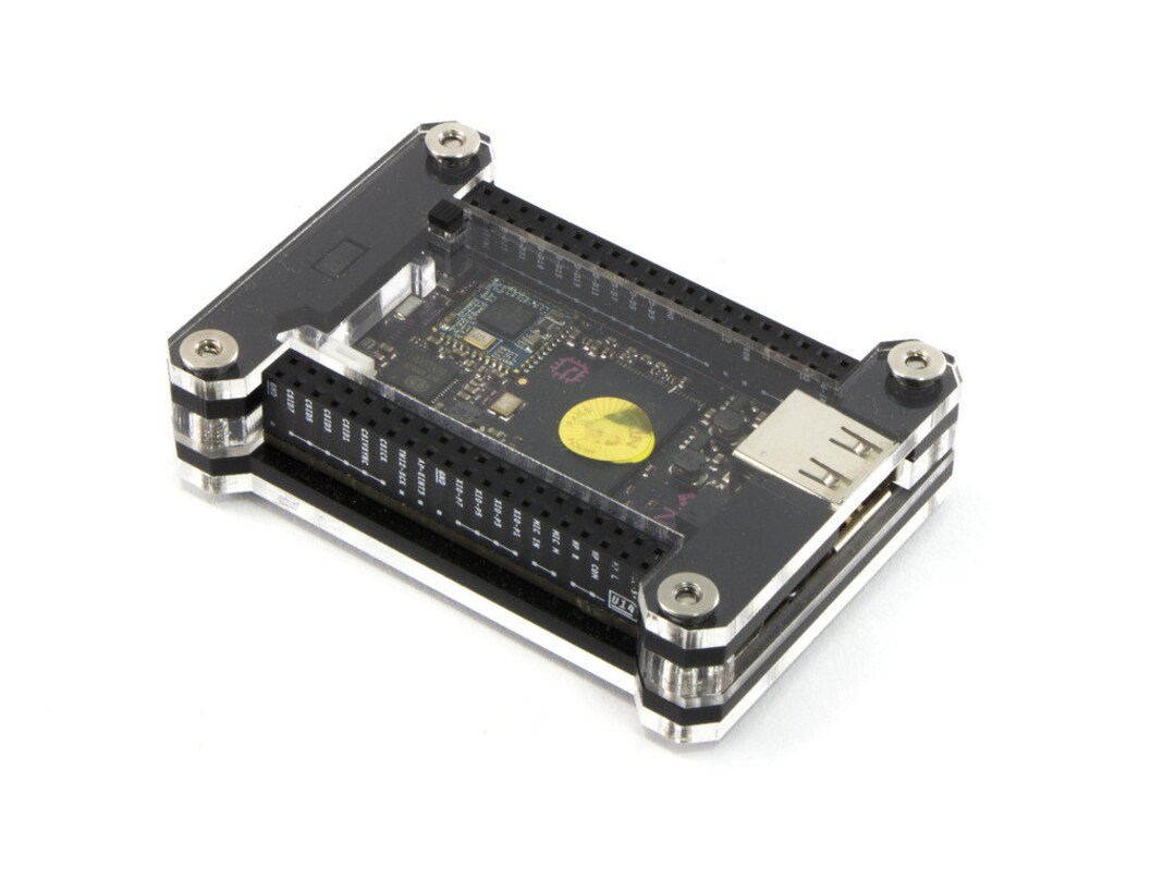 Chipped Computer Case ZEBRA C.H.I.P. Black/ Clear Case Protect Your CHIP Mini Computer - Etsy
