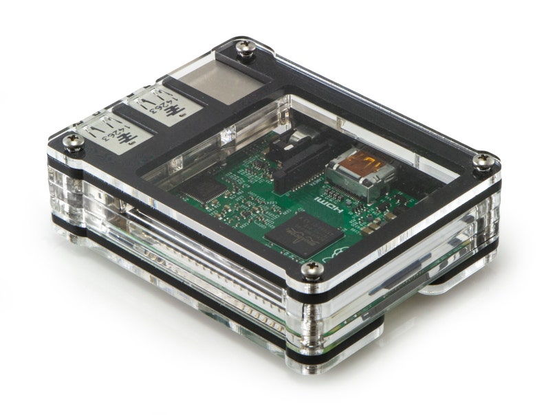 Zebra Rasberry Pi Zebra Bold - Case for Raspberry Pi 3B+, 3, 2 and B+ (black Ice) - Etsy