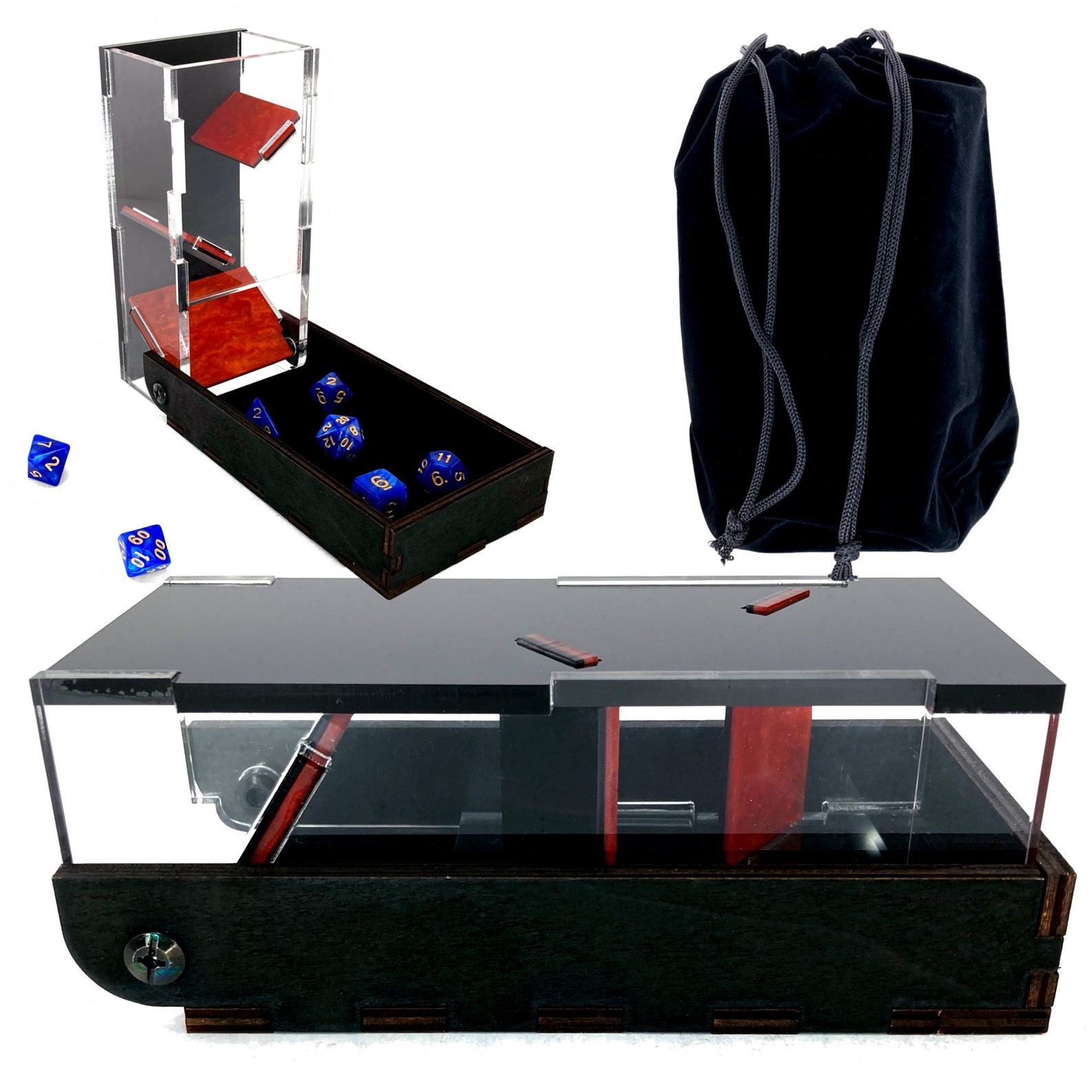 Farkle Classic Dice Game C4Labs Colour Lux Drawbridge Dice Tower