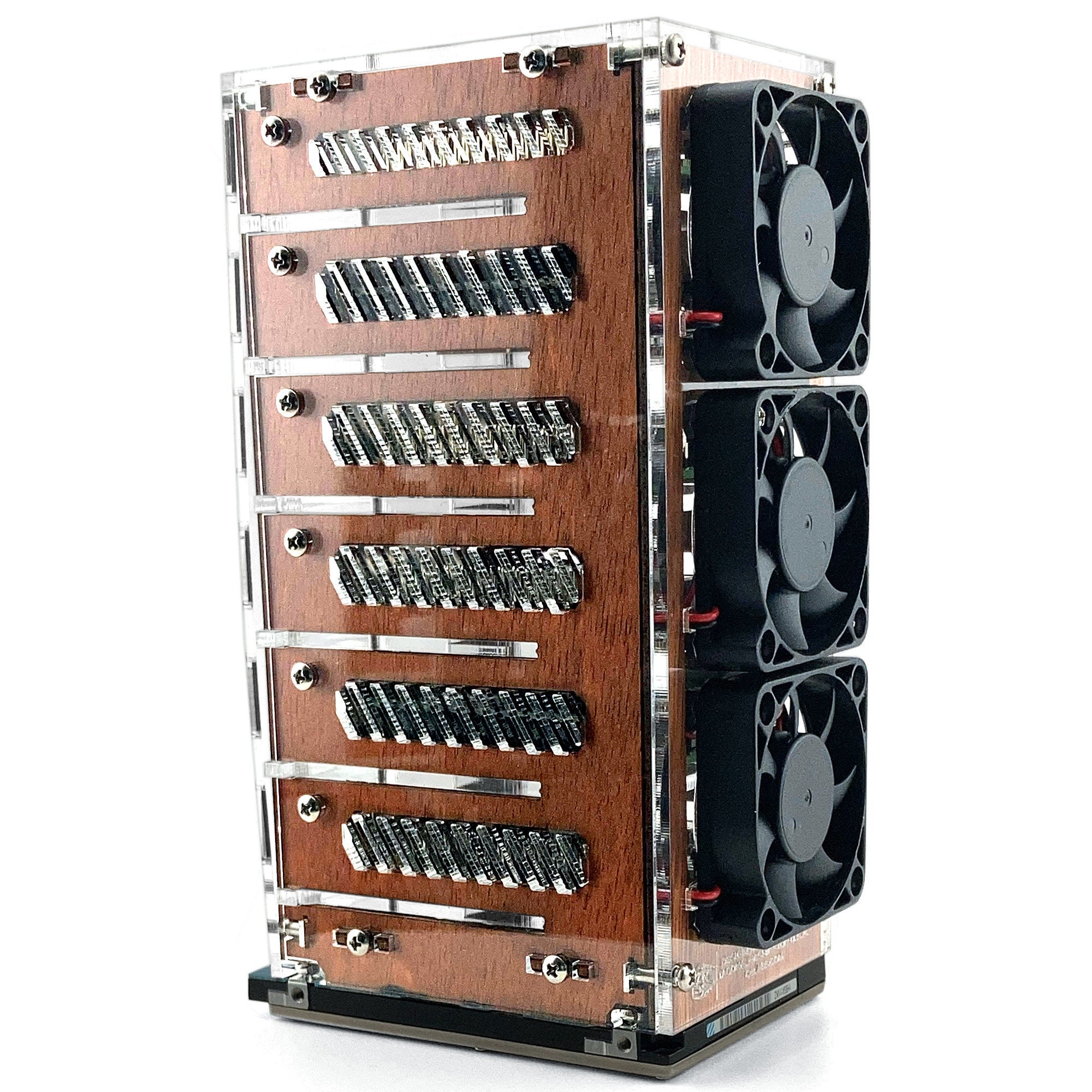 C4Labs Bramble 4 または 6 スタック クラスターケース（ファン付き