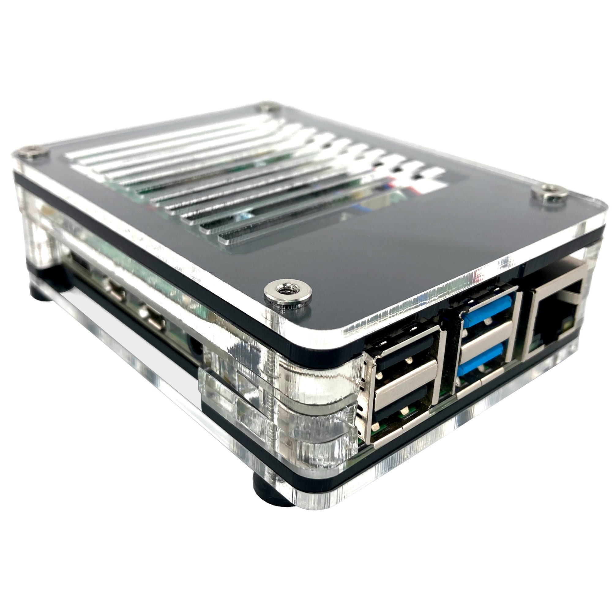 Zebra POE+ Hat Case Kit for Raspberry Pi 4B or 3B+ Fits Poe+