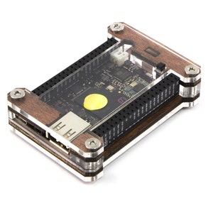 ZEBRA C.H.I.P. Wood/ Clear Case Protect your CHIP Mini Computer