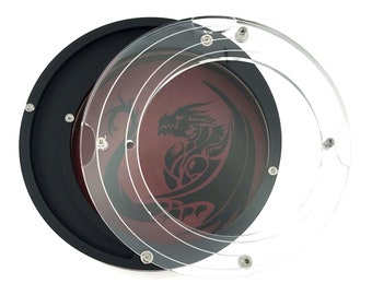 C4Labs Padded Dice Tray with Lid - Eclipse2.0 – Dragon