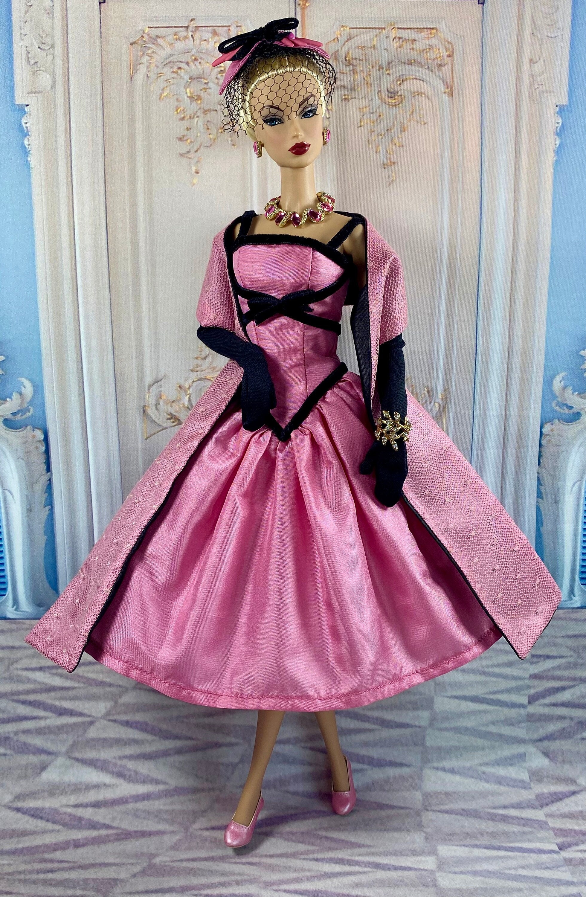 Barbie Cocktail Dress Etsy