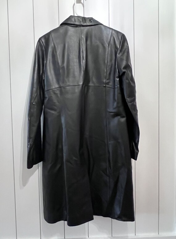 Vintage Black Leather Coat / by Wilson's Leather … - image 8