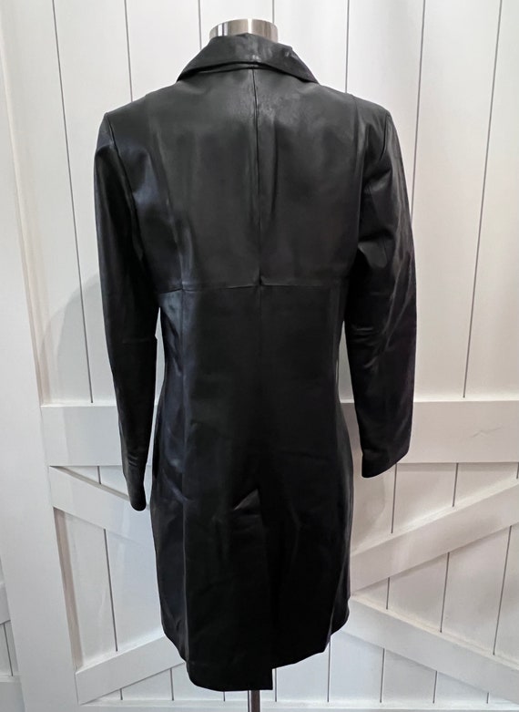 Vintage Black Leather Coat / by Wilson's Leather … - image 3