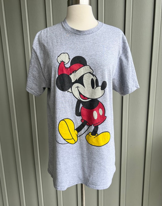 Vintage Mickey Mouse Christmas T Shirt / Mickey M… - image 6