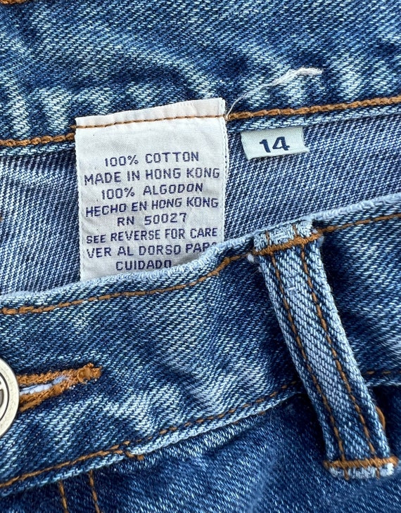 Size 31 High Waist Vintage Jeans / by Bill Blass … - image 8