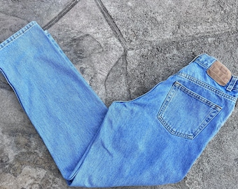 Size 28 Vintage High Waist Jeans / by Old Navy / Mom Jeans / Light Wash / Faded / Women's 28 Inch Waist