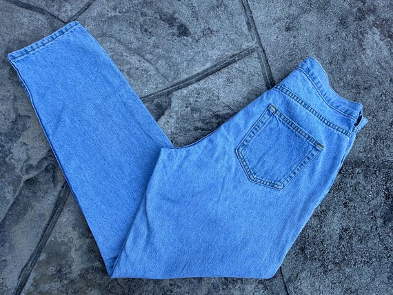 Size 30 Vintage High Waist Denim Jeans / by Faded… - image 1