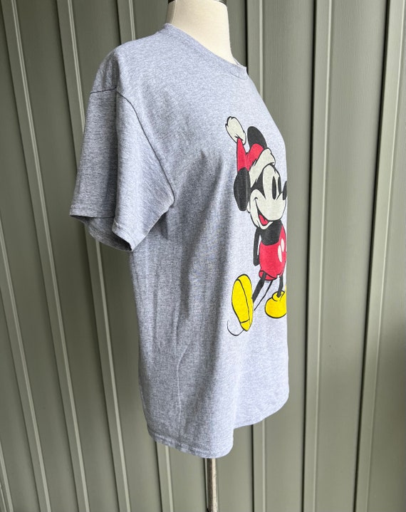 Vintage Mickey Mouse Christmas T Shirt / Mickey M… - image 2