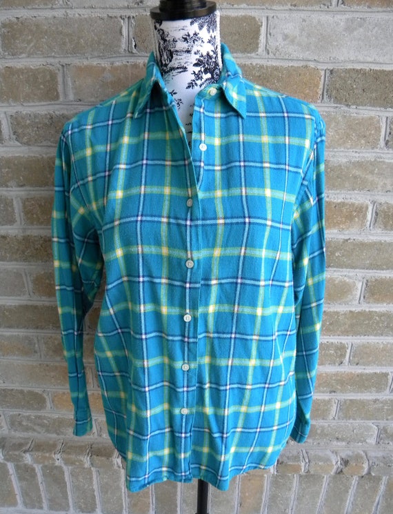 Vintage Brooks Brothers Flannel Shirt / Brooks Bro