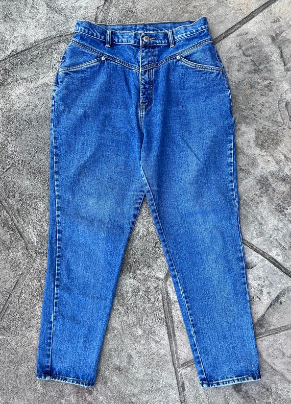 Size 31 High Waist Vintage Jeans / by Bill Blass … - image 7