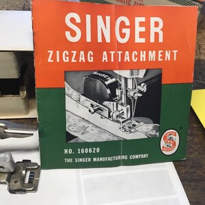Singer Zigzag 160620 - Etsy