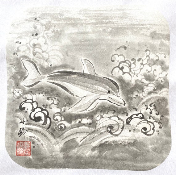 洋書 Shirokuma spin art   Hand Spun Great Wave off Kanagawa (Bambu X1C AMS) by saerian