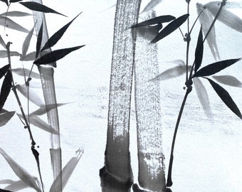 屏風　Sumi-e a painting in black ＆white 8295555-GWRCMKTX-8.jpg