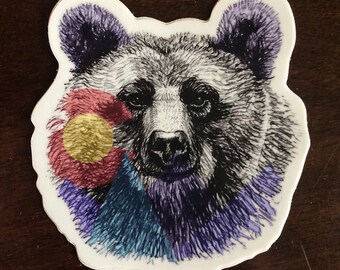 Colorado Bear Sticker