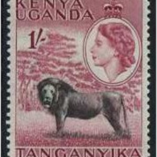 Collectable Vintage Stamp - Kenya, Uganda and Tanganyika - 1954