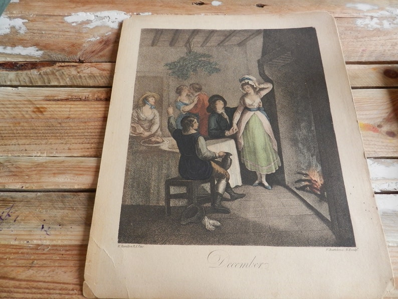 GRAB IT-Antique Engraving-Rare image 2