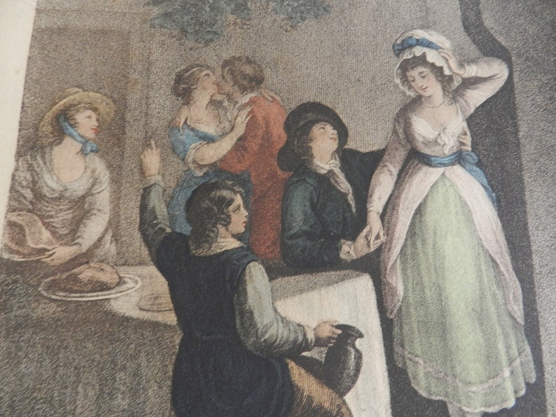 GRAB IT-Antique Engraving-Rare image 1