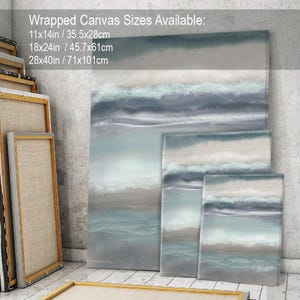 Nautical theme, gift for him, ocean artwork, contemporary art, modern abstract, beach house decor, coastal living decor, - Sea breeze 2 image 6