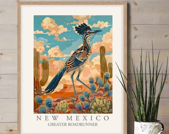 Scissor Tailed Flycatcher Oklahoma State Bird Art Print, William