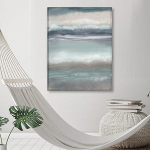 Nautical theme, gift for him, ocean artwork, contemporary art, modern abstract, beach house decor, coastal living decor, - Sea breeze 2 image 7