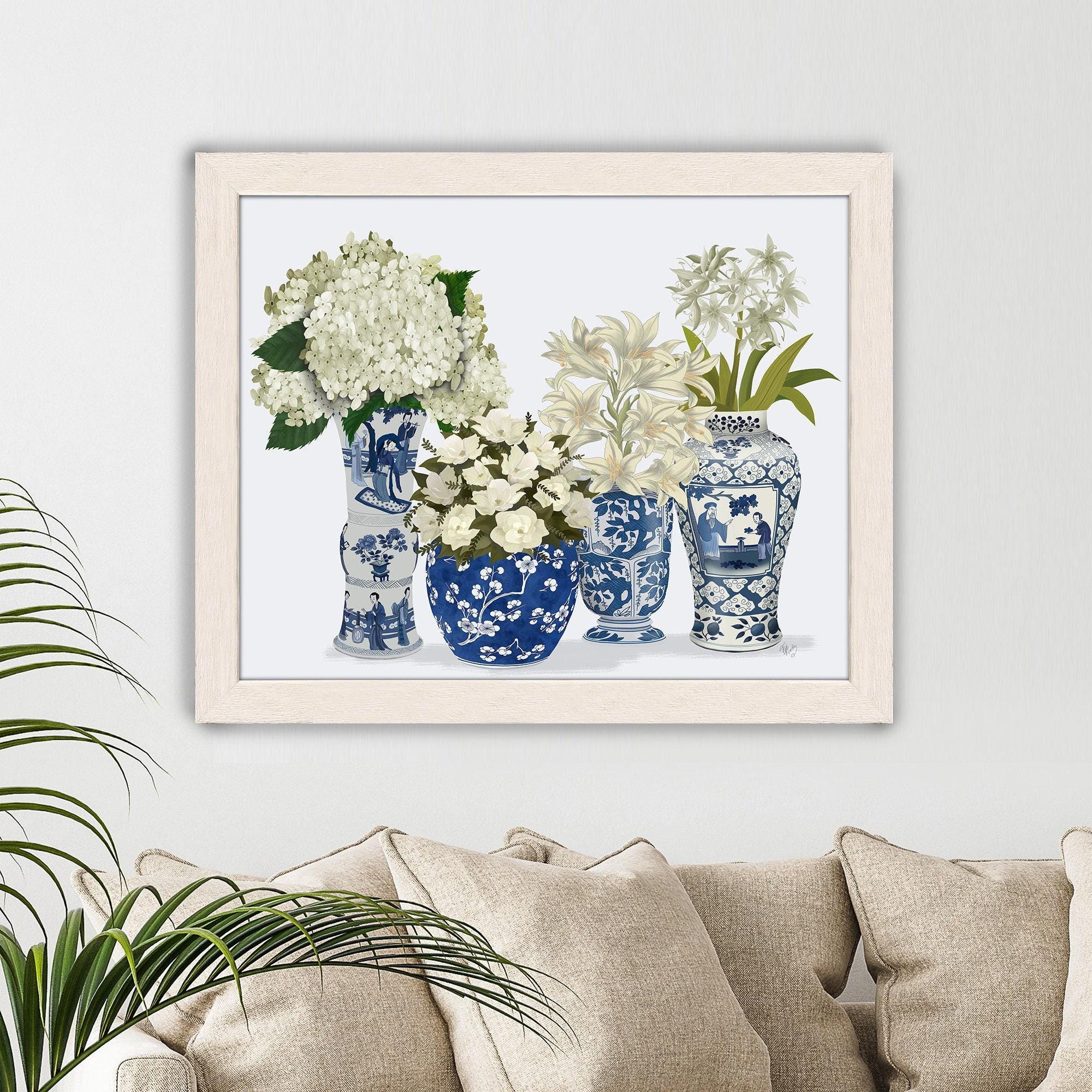 Kathryn white canvas art - Etsy 日本