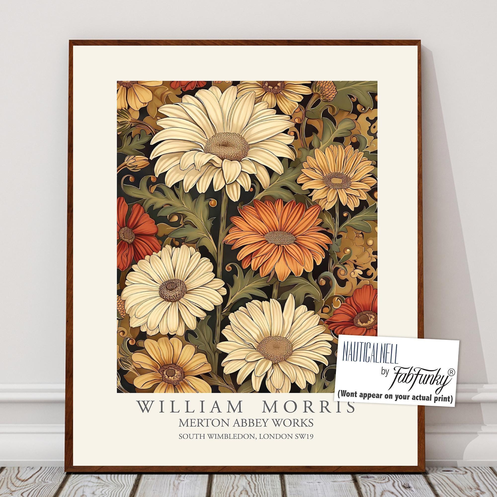 【MORISHIGE】"洛"45 座卓 (布貼) William Morris Dragonfly Print, William Morris Poster, William
