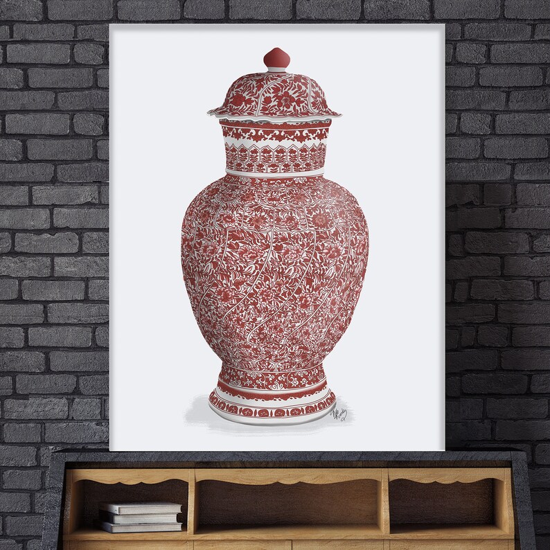 Chinese Wall Art Chinoiserie Art Oriental Home Decor Floral Etsy